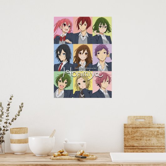 Horimiya Anime Poster (Keuken)
