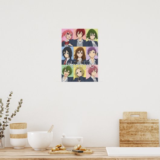 Horimiya Poster (Keuken)