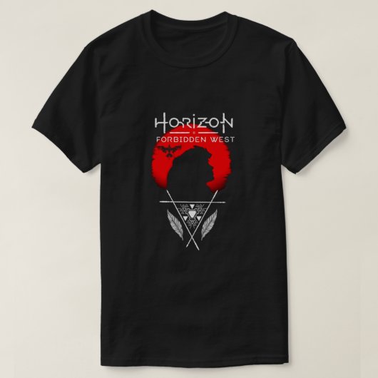 Horizon 2 Verboden West Aloy Red Classic T-shirt (Design voorkant)