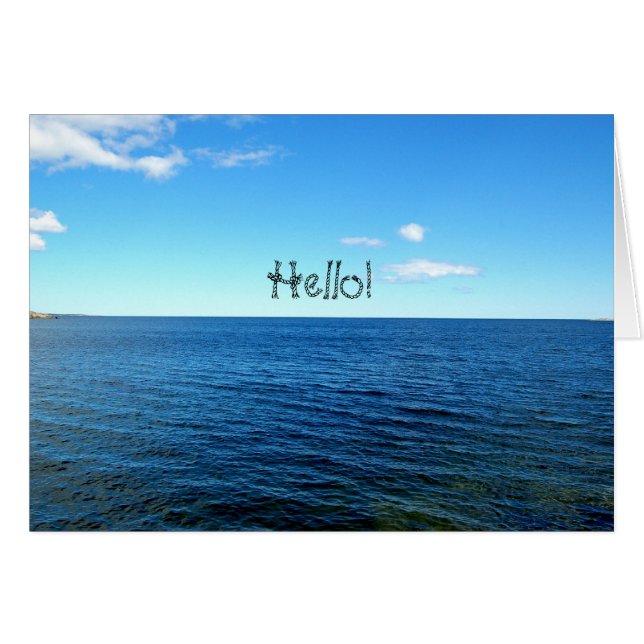 Horizon Card (Voorkant Horizontaal)