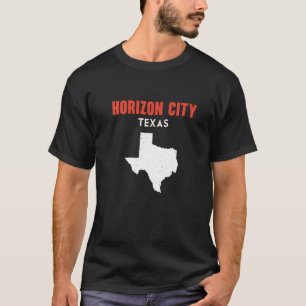 Horizon City Texas Verenigde Staten Amerika Reizen T-shirt