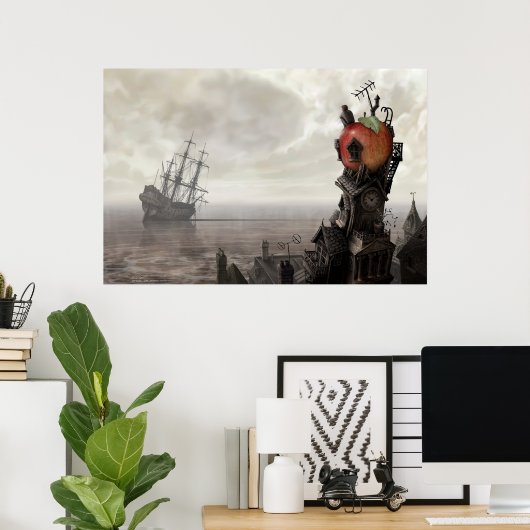 Horizon Dream van J. Matthew Root Poster (Thuiskantoor)