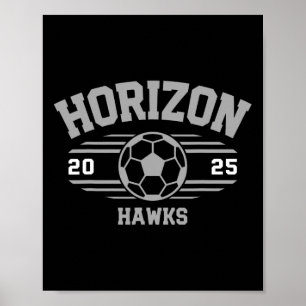 Horizon Hawks Voetbalverslag 2025 Poster