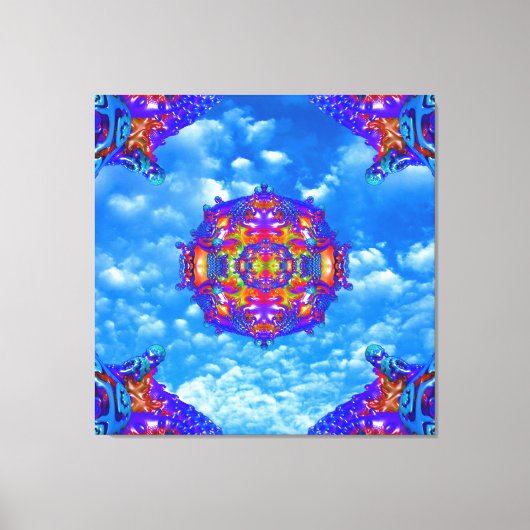 Horizon Hemel Canvas Afdruk (Voorkant)
