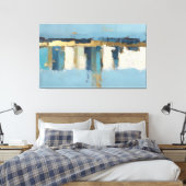 Horizon in Quiet Balance Canvas Afdruk (Insitu (Slaapkamer))