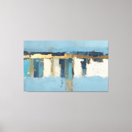 Horizon in Quiet Balance Canvas Afdruk (Voorkant)