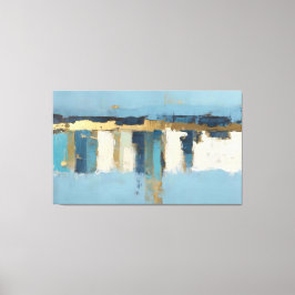 Horizon in Stille Balans Canvas Afdruk