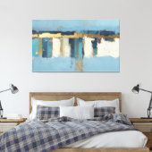 Horizon in Stille Balans Canvas Afdruk (Insitu (Slaapkamer))