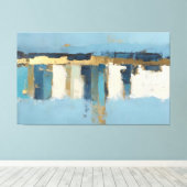 Horizon in Stille Balans Canvas Afdruk (Insitu (Houten vloer))