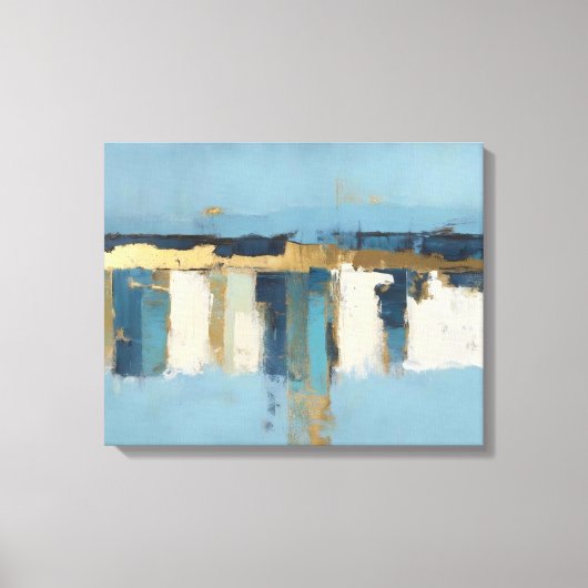 Horizon in Stille Balans Canvas Afdruk (Voorkant)