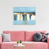 Horizon in Stille Balans Canvas Afdruk (Insitu (Woonkamer))