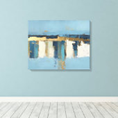 Horizon in Stille Balans Canvas Afdruk (Insitu (Houten vloer))