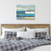 Horizon in Stille Lagen Canvas Afdruk (Insitu (Slaapkamer))