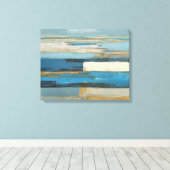 Horizon in Stille Lagen Canvas Afdruk (Insitu (Houten vloer))