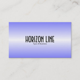 Horizon Line - Blue Visitekaartje