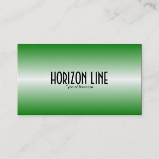 Horizon Line - Middelgroen Visitekaartje
