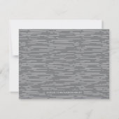 Horizon Lines Stationery Note Kaart - Rook (Achterkant)