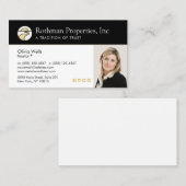 Horizon Logo Real Estate Photo Visitekaartje (Voorkant / Achterkant)