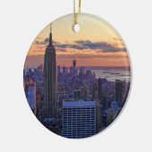 Horizon NYC: ESB, Bank van Amerika, 4 Keer Sq 001 Keramisch Ornament (Links)