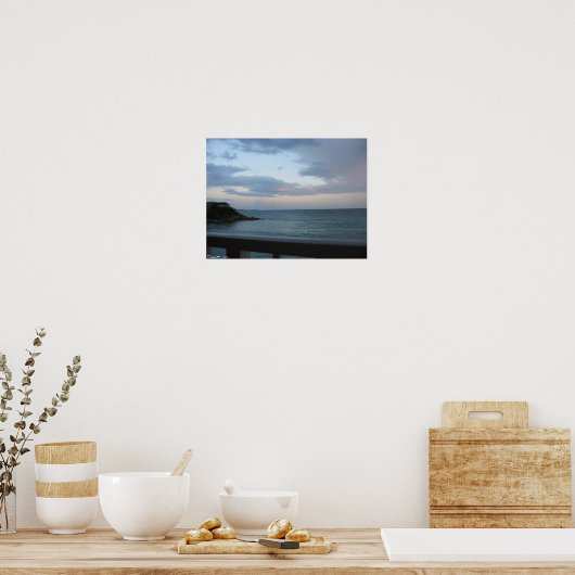 Horizon on St. Thomas Poster (Keuken)