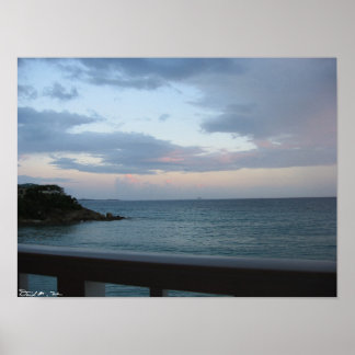 Horizon on St. Thomas Poster