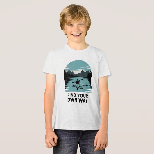 Horizon Paddler 02 Tri-Blend Shirt (Voorkant volledig)
