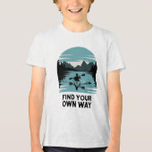 Horizon Paddler 02 Tri-Blend Shirt (Voorkant)