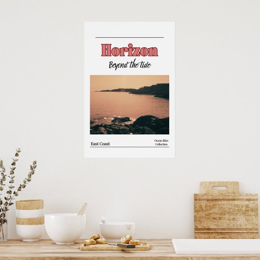 Horizon Poster (Keuken)