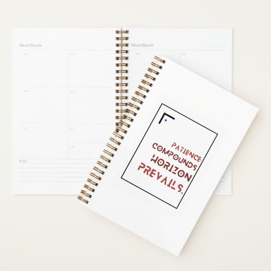 Horizon Prevails Planner voor belegger (Display)