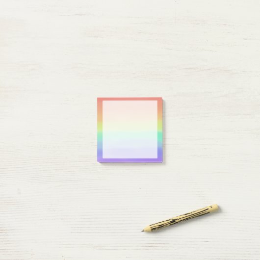 Horizon Rainbow  Post-it® Notes (Op bureau)