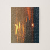 Horizon Sunset Colorful Seascape Fotografie Legpuzzel (Verticaal)