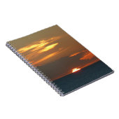 Horizon Sunset Colorful Seascape Fotografie Notitieboek (Rechterzijde)