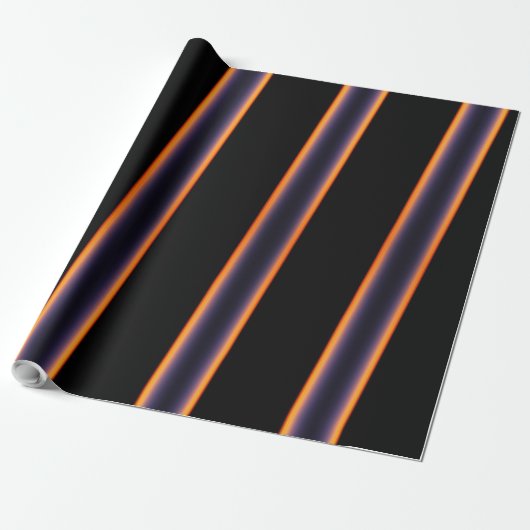 Horizon Sunset, het Patroon Cadeaupapier (Uitgerold)