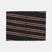Horizon Sunset, het Patroon Fleece Deken (Voorkant (Horizontaal))