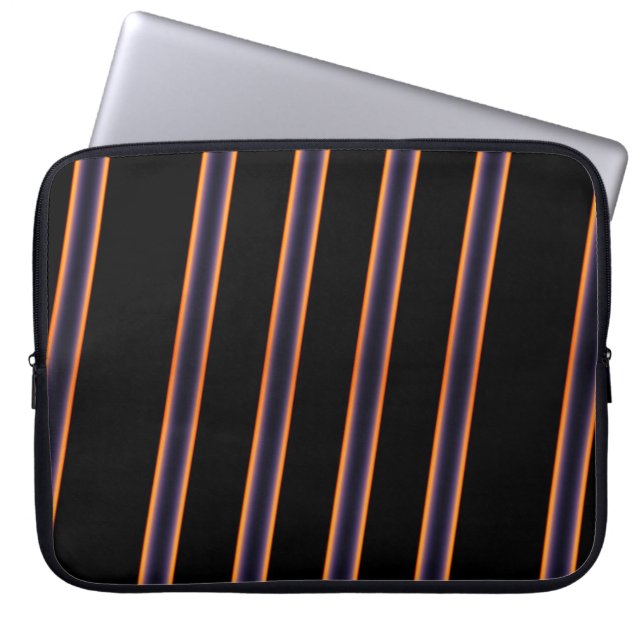 Horizon Sunset, het Patroon Laptop Sleeve (Voorkant)