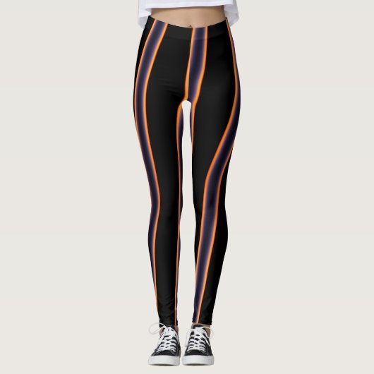 Horizon Sunset, het Patroon Leggings (Voorkant)