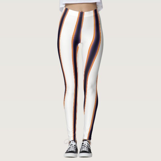 Horizon Sunset, het Patroon Leggings (Voorkant)