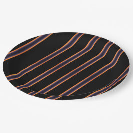 Horizon Sunset, het Patroon Papieren Bordje