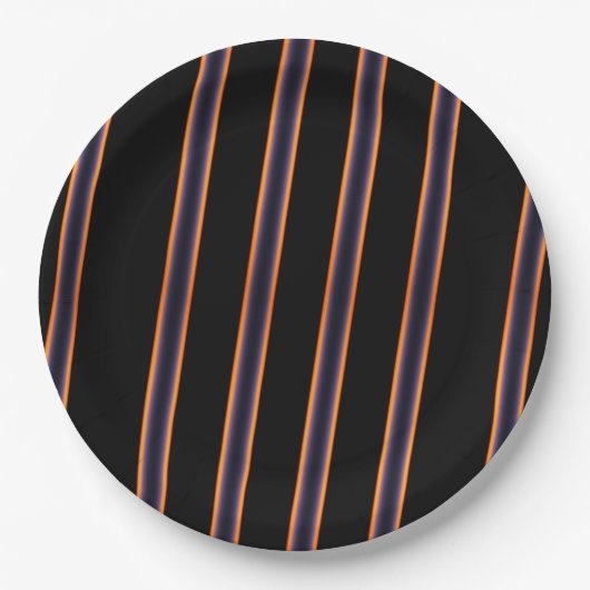 Horizon Sunset, het Patroon Papieren Bordje (Voorkant)