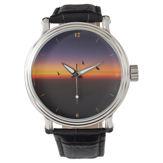 Horizon Sunset Horloge (Voorkant)