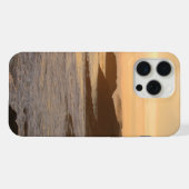 Horizon van Gouden Zeezicht iPhone Hoesje (Achterkant horizontaal)