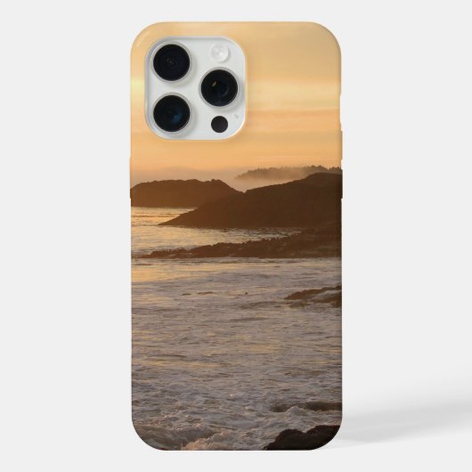 Horizon van Gouden Zeezicht iPhone Hoesje (Achterkant)