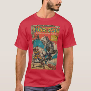 Horizon Verboden ventilatorkunst van de West-komis T-shirt
