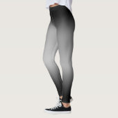 Horizon voor zwarte en witte gradiënt leggings (Links)