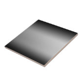 Horizon voor zwarte en witte gradiënt tegeltje (Zijkant)