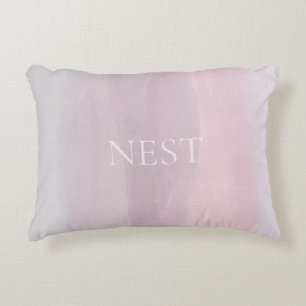Horizon Watercolor Blush Accent Kussen