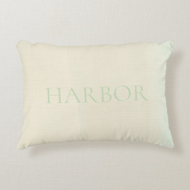 Horizon Watercolor Ivory Accent Kussen (Voorkant)