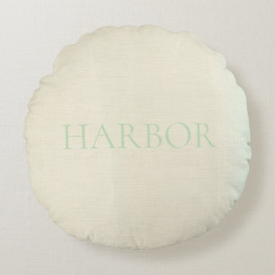 Horizon Watercolor Ivory Rond Kussen