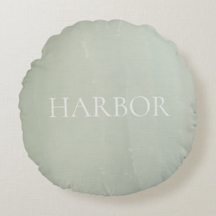 Horizon Watercolor Sage Rond Kussen