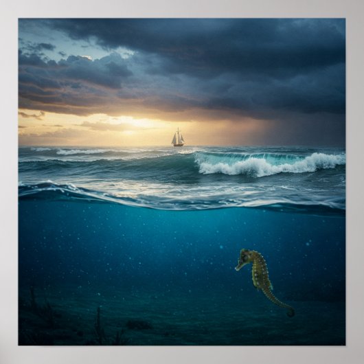 Horizons boven en onder poster (Voorkant)